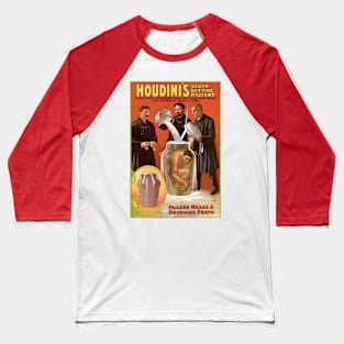 Harry Houdini - World's Greatest Magician Baseball T-Shirt